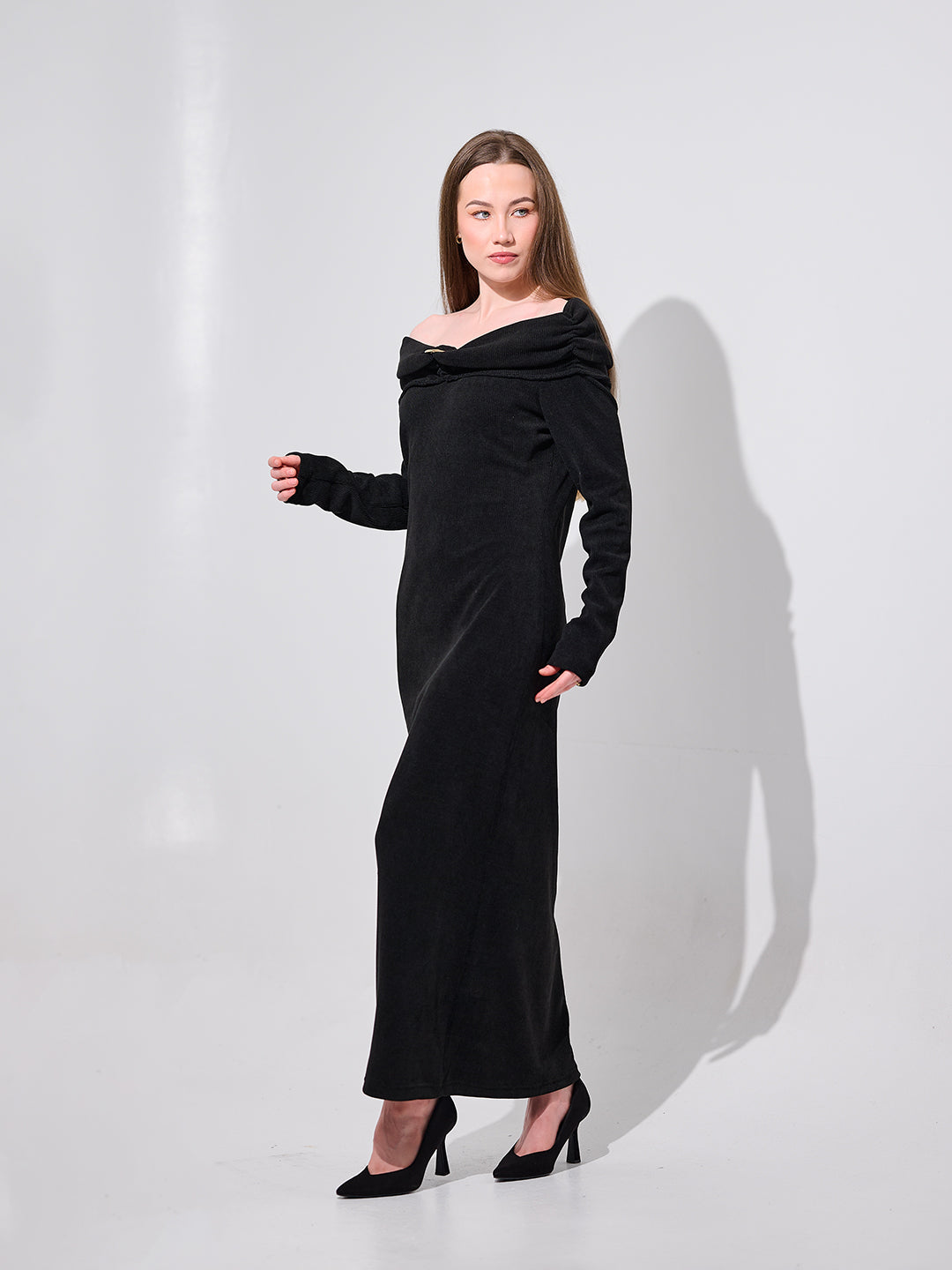 Black Midi Dress