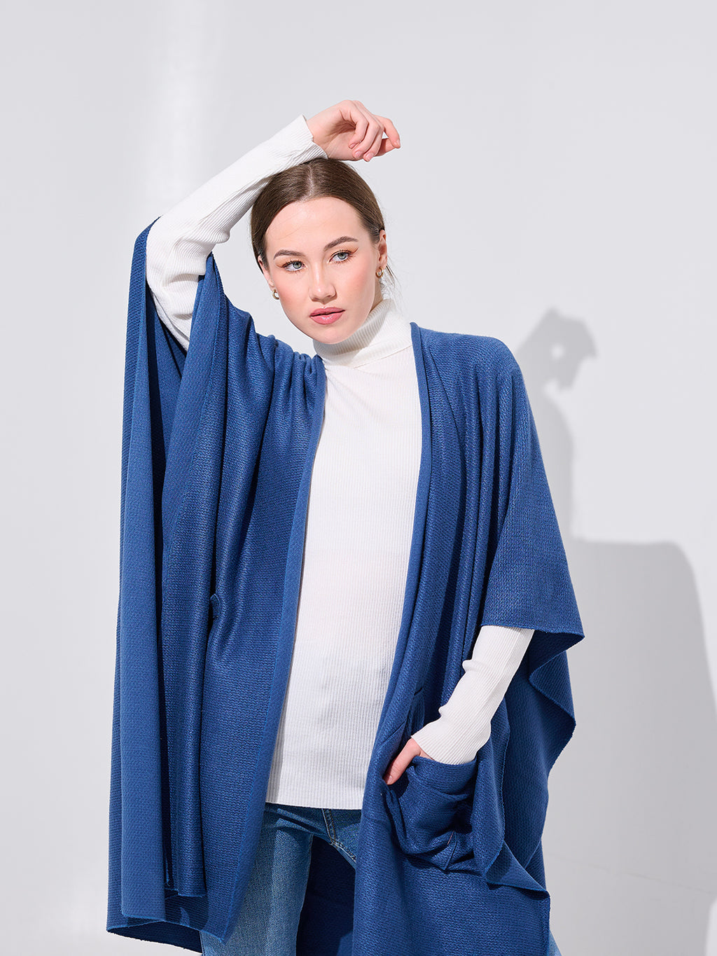 Textured Blue Wrap