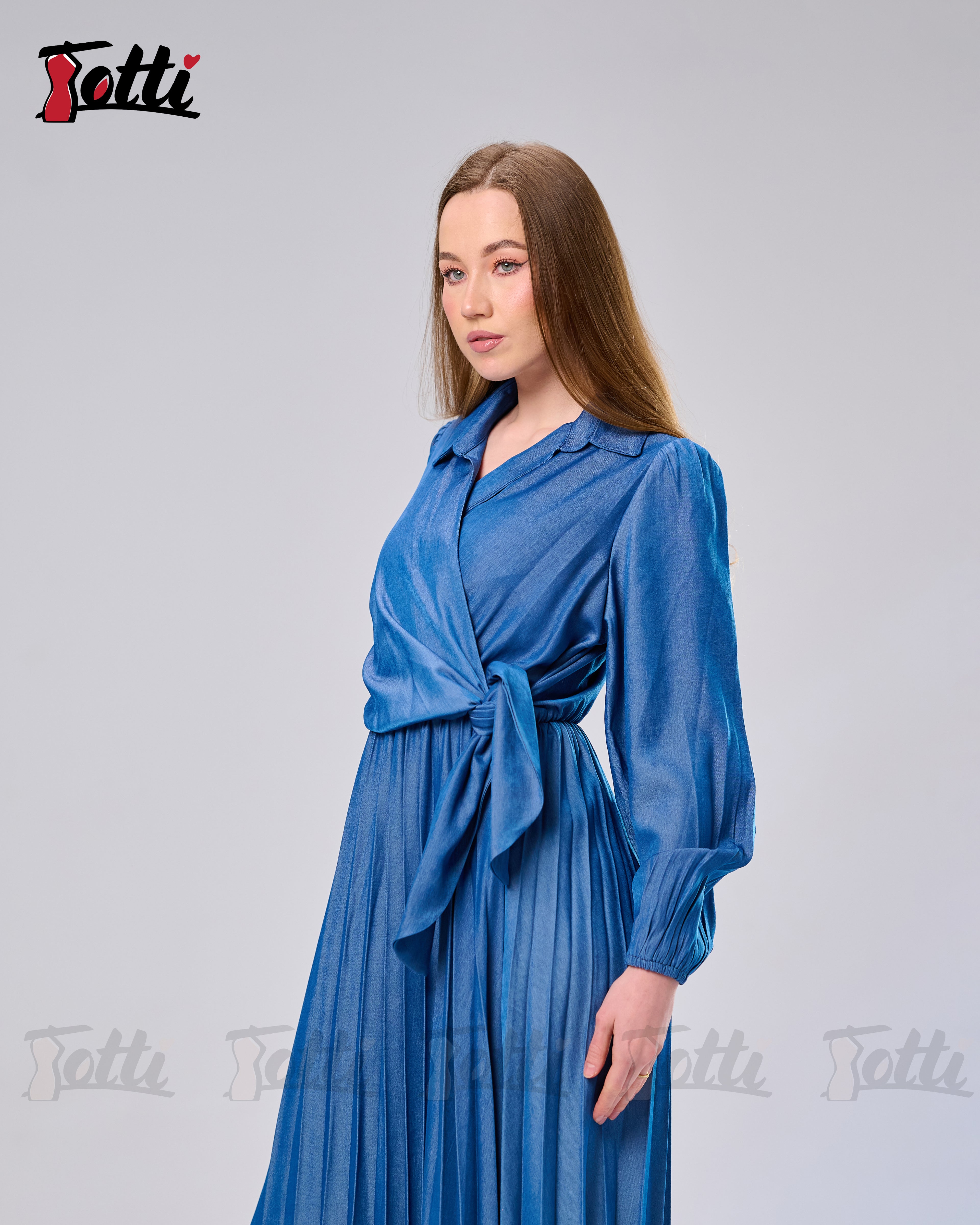 Ocean Tide Wrap Dress