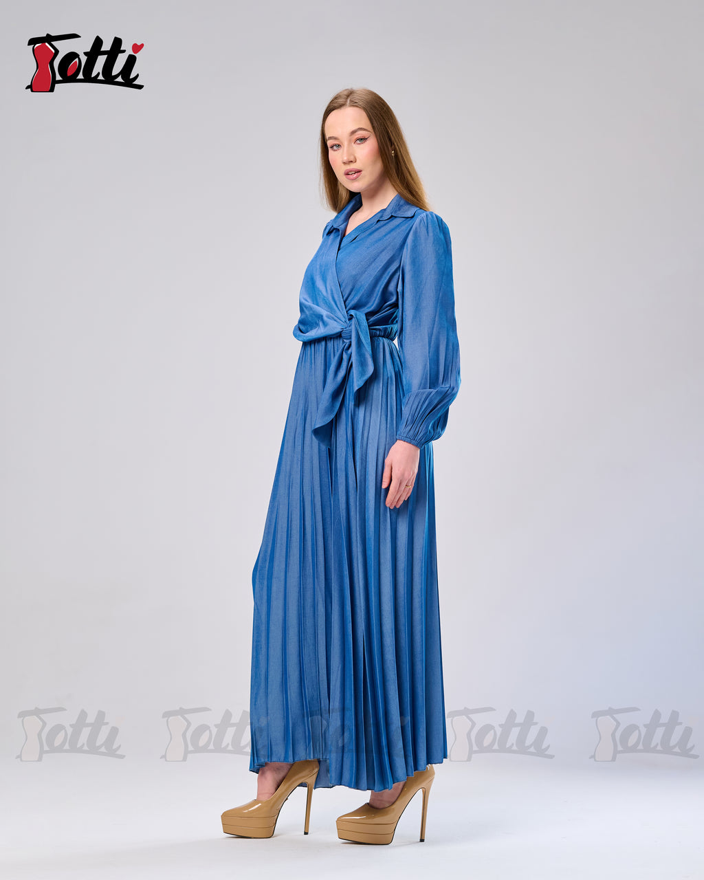 Ocean Tide Wrap Dress
