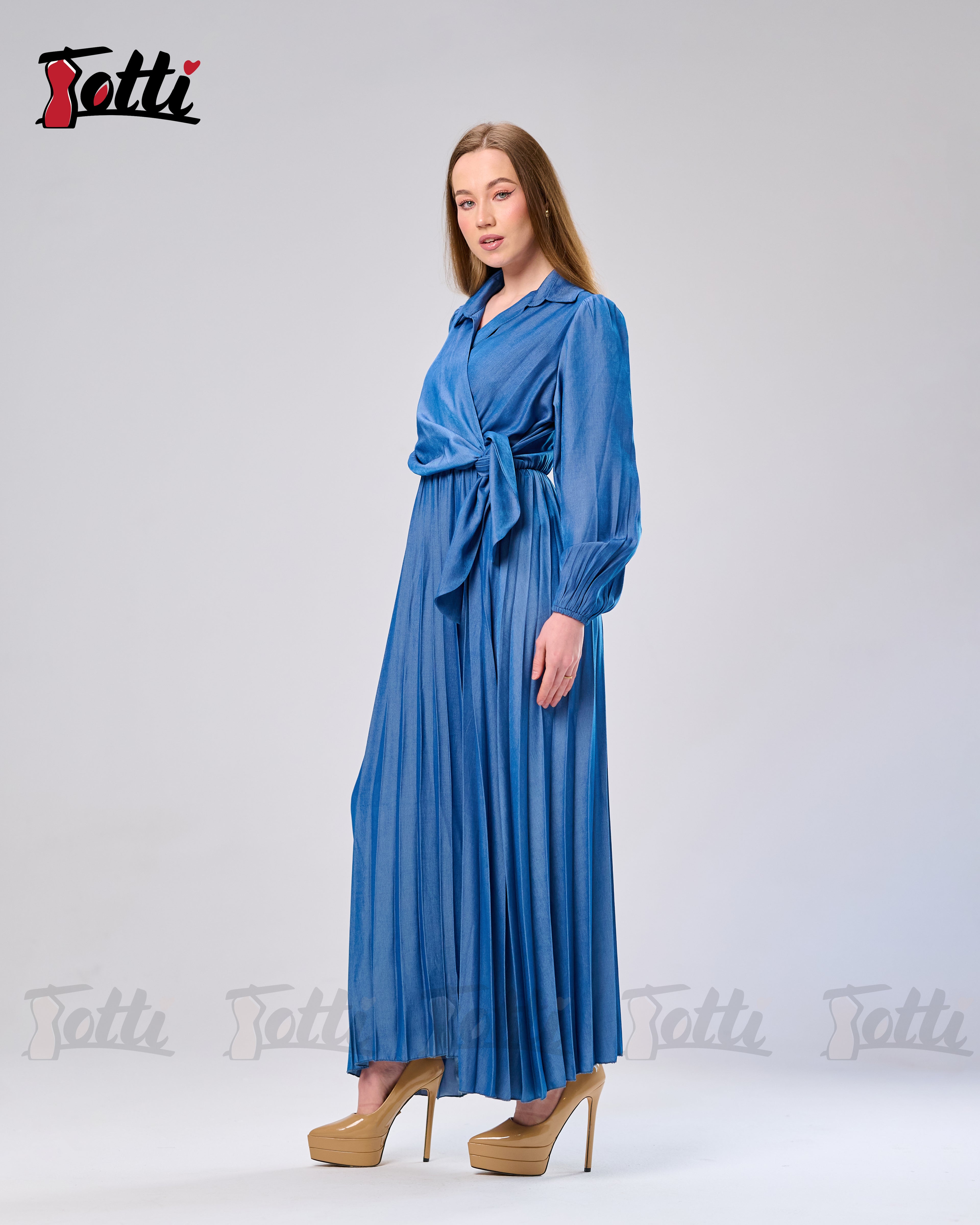 Ocean Tide Wrap Dress