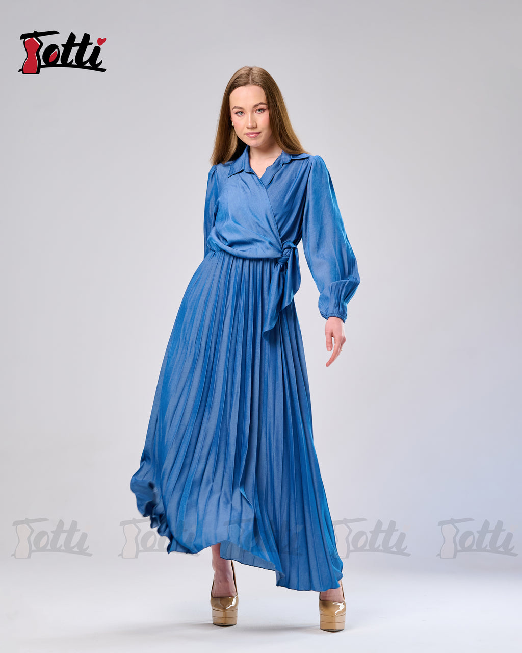 Ocean Tide Wrap Dress