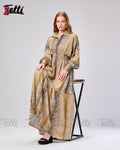 Savanna Tiger-Stripe  Dress