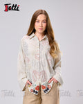 The Oasis Line-Art Blouse