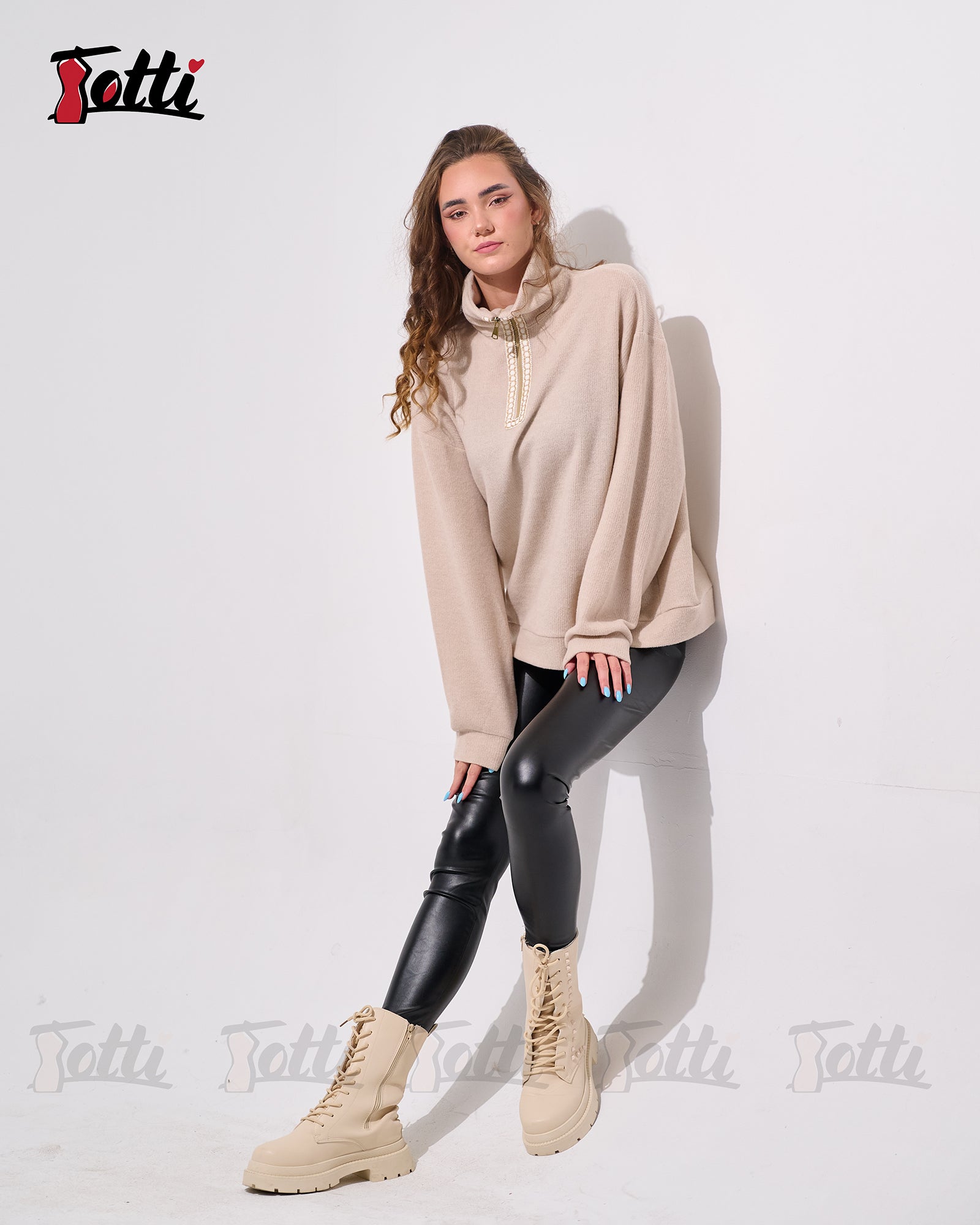 Sandstone Zip Pullover