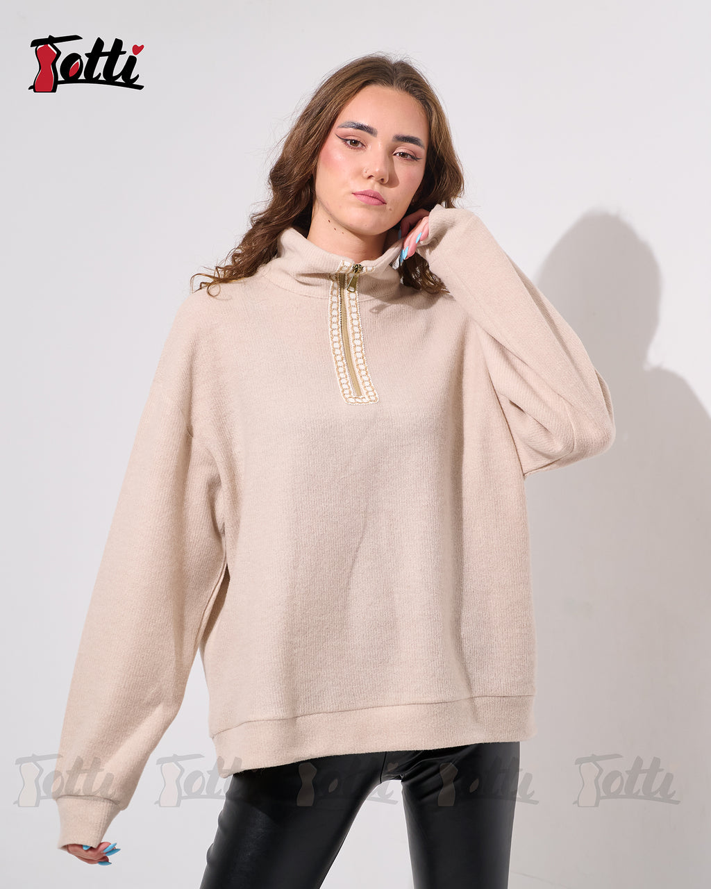 Sandstone Zip Pullover