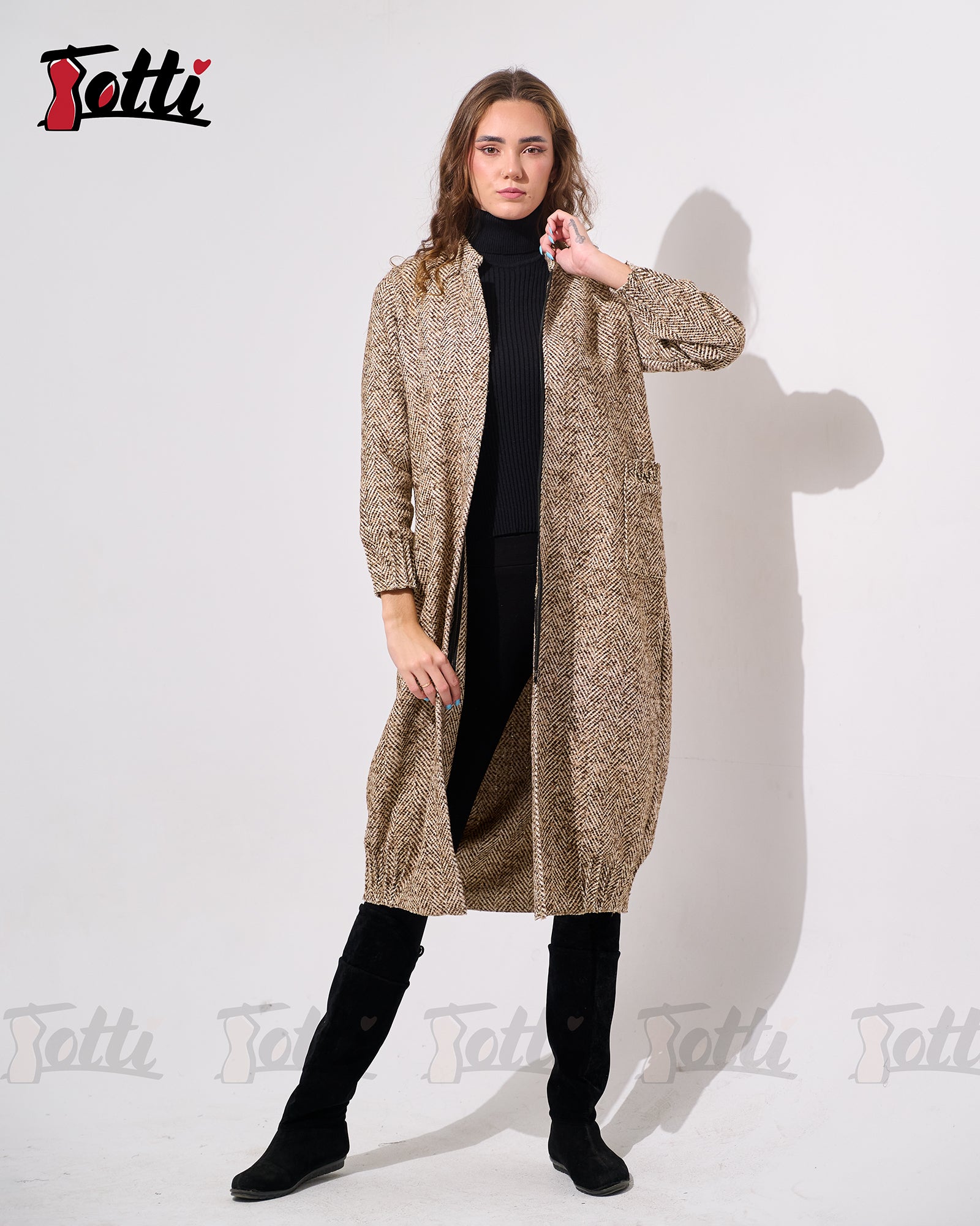 The Camel Longline Tunic