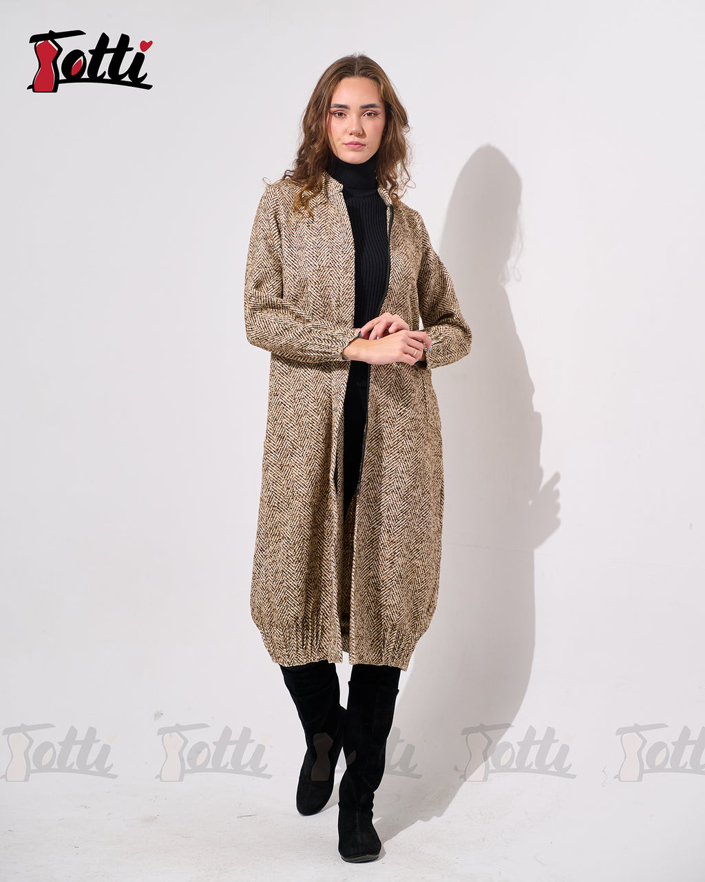 The Camel Longline Tunic